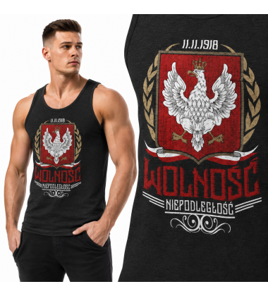 tank-top  patriotyczny WOLNOŚĆ